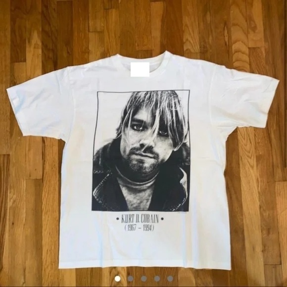Shirts Retro Tribute Kurt Cobain Tshirt